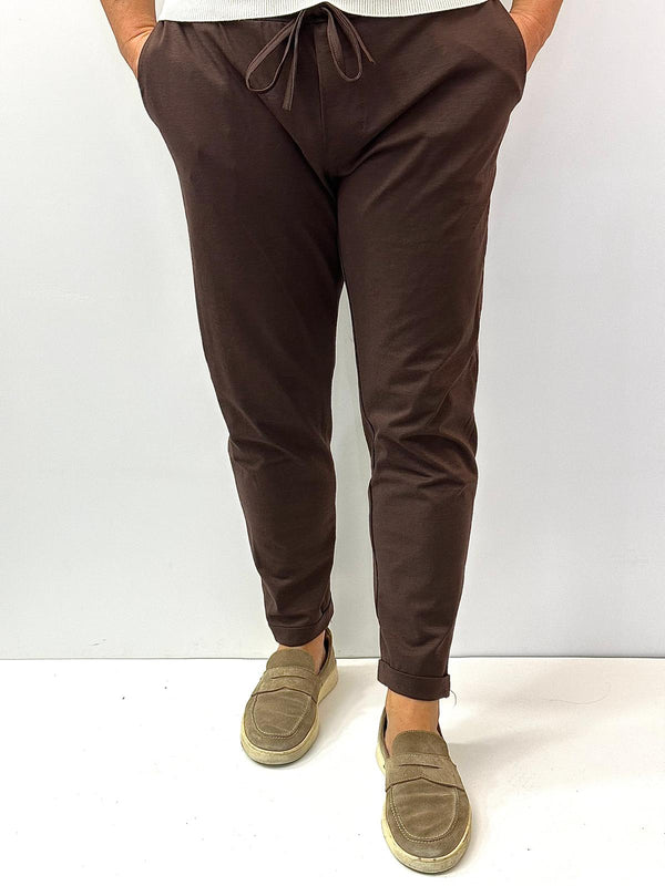 Pantaloni Irreversible in cotone con laccio