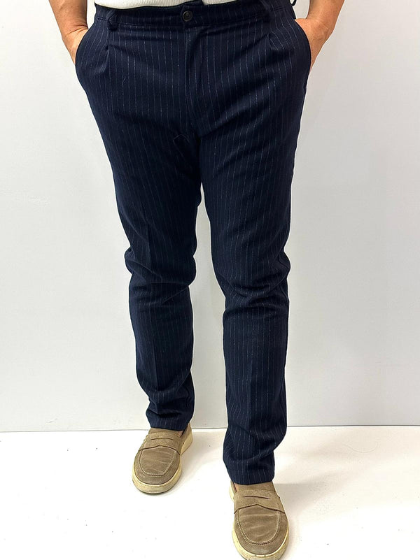 Pantaloni Alone gessato