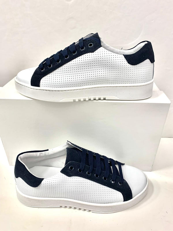 Sneakers 2.0 bicolore traforata