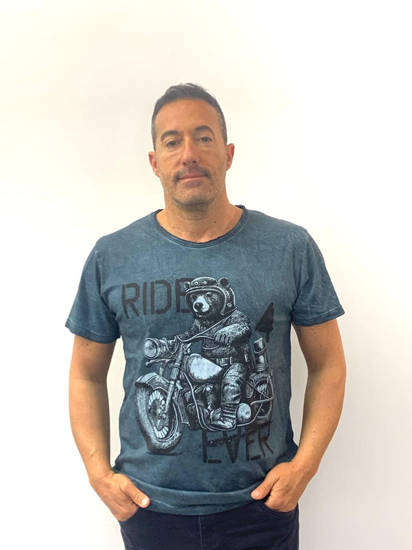 T-shirt Alone con stampa