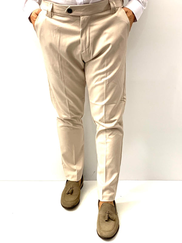 Pantaloni Irreversible modello Capri doppio passante